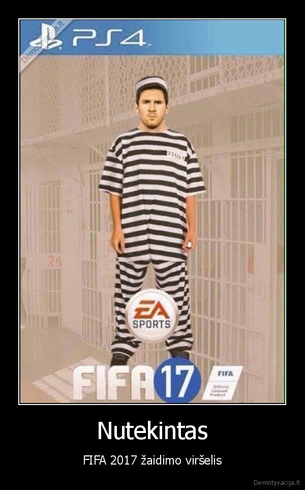 Nutekintas - FIFA 2017 žaidimo viršelis