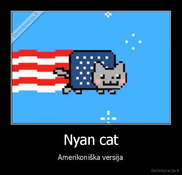 Nyan cat - Amerikoniška versija