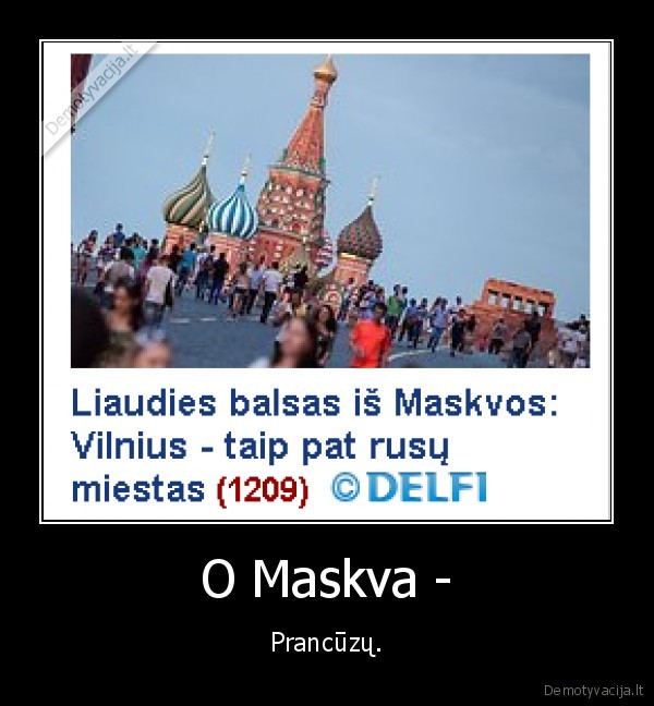 O Maskva - - Prancūzų.