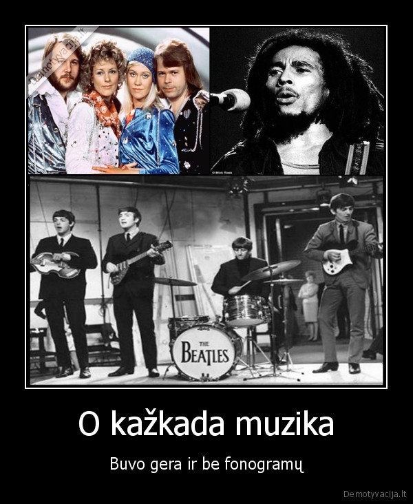 O kažkada muzika - Buvo gera ir be fonogramų