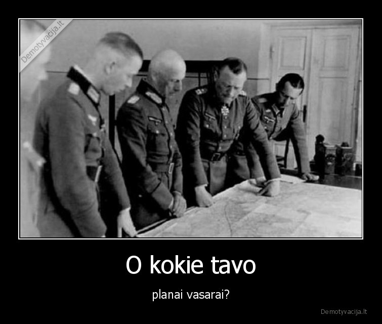 O kokie tavo - planai vasarai?