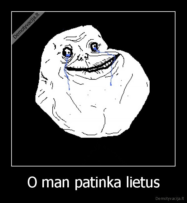 O man patinka lietus - 