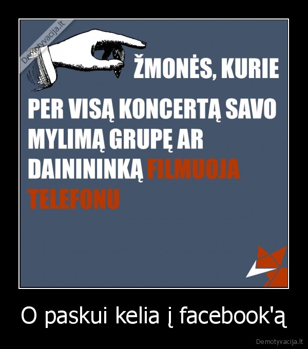 O paskui kelia į facebook'ą - 