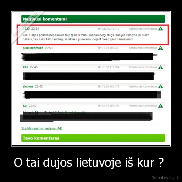 O tai dujos lietuvoje iš kur ?  - 