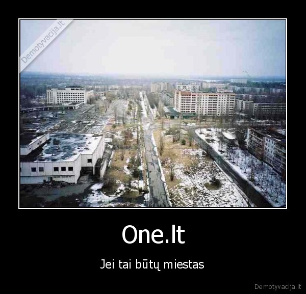 One.lt - Jei tai būtų miestas