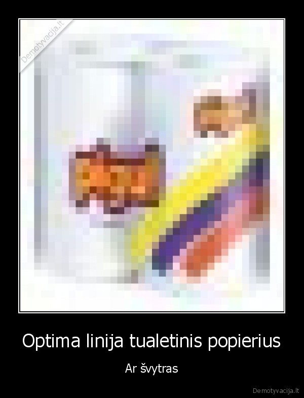 Optima linija tualetinis popierius - Ar švytras