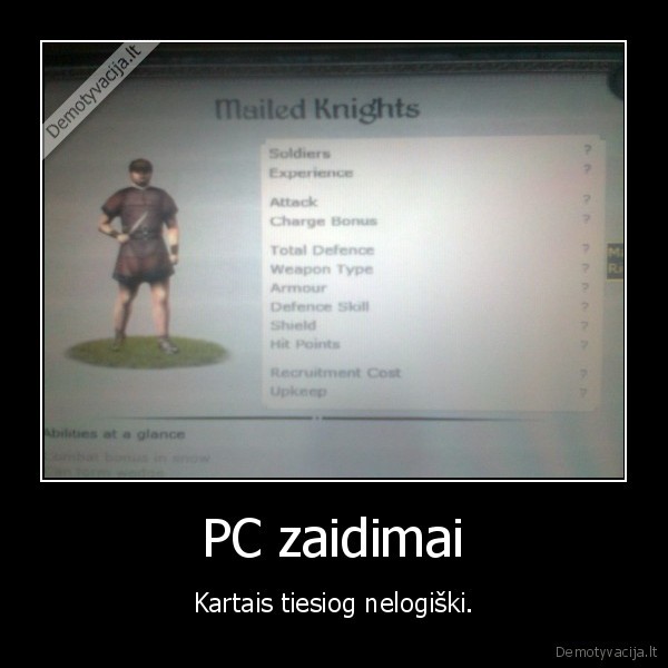 PC zaidimai - Kartais tiesiog nelogiški.