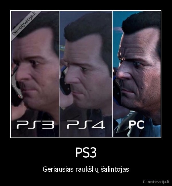 PS3 - Geriausias raukšlių šalintojas