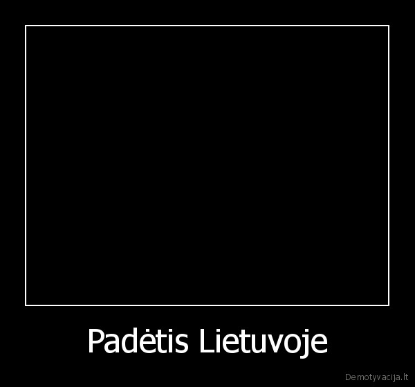 Padėtis Lietuvoje - 