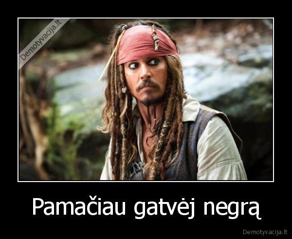 Pamačiau gatvėj negrą - 