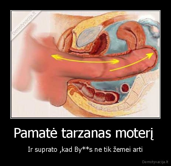 Pamatė tarzanas moterį  - Ir suprato ,kad By**s ne tik žemei arti