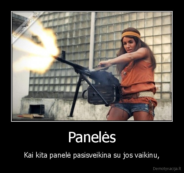 Panelės - Kai kita panelė pasisveikina su jos vaikinu,