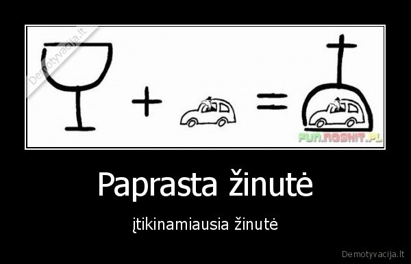 Paprasta žinutė - įtikinamiausia žinutė