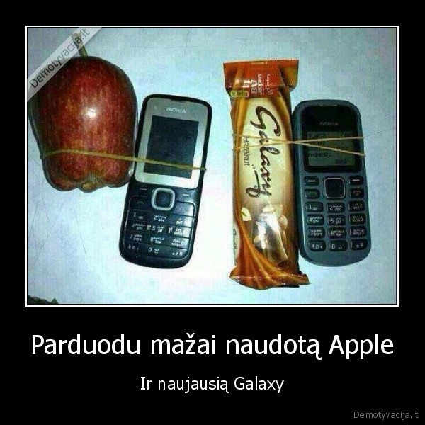 Parduodu mažai naudotą Apple - Ir naujausią Galaxy