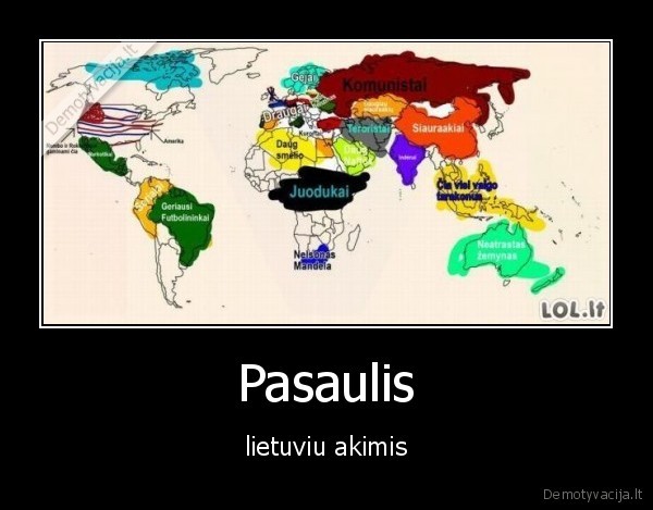 Pasaulis - lietuviu akimis