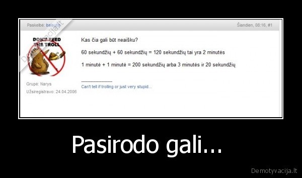 Pasirodo gali...  - 