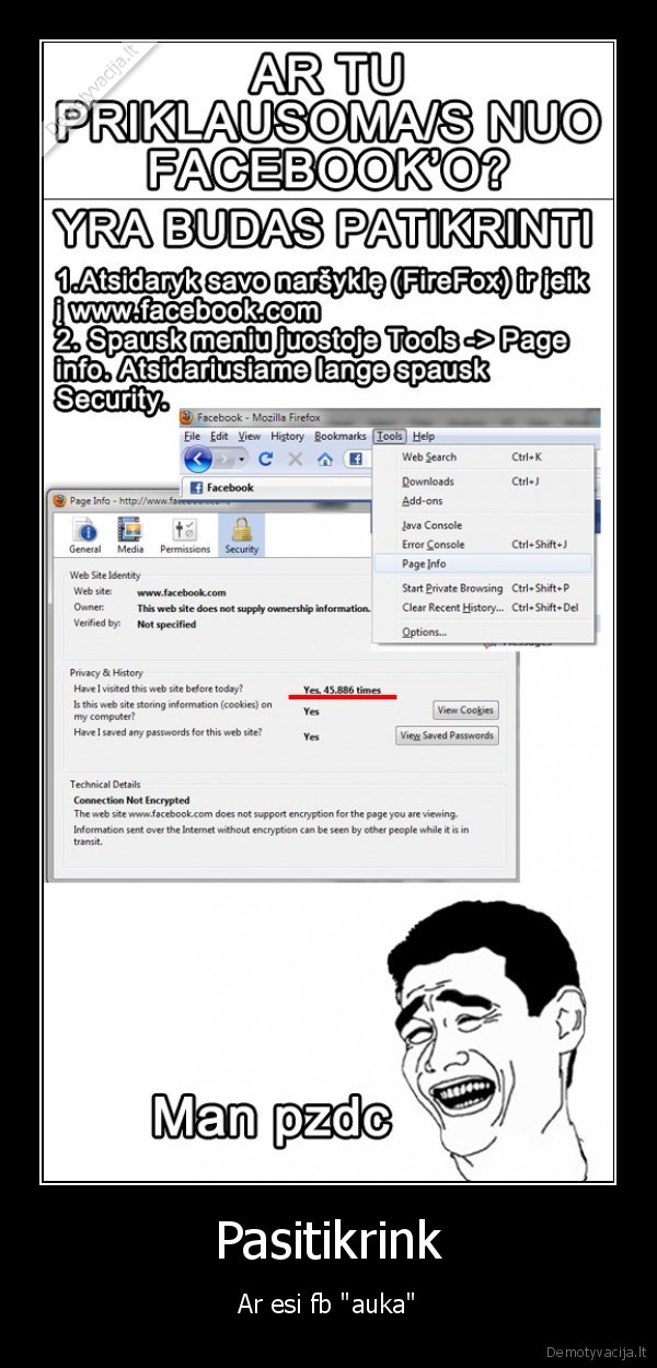 Pasitikrink - Ar esi fb "auka"