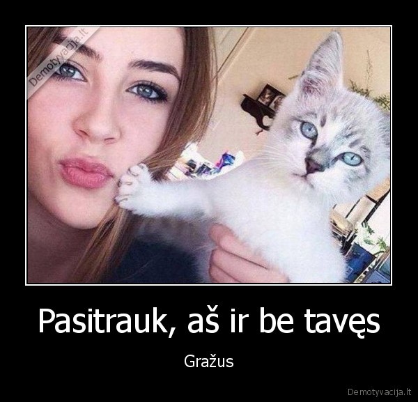 Pasitrauk, aš ir be tavęs - Gražus