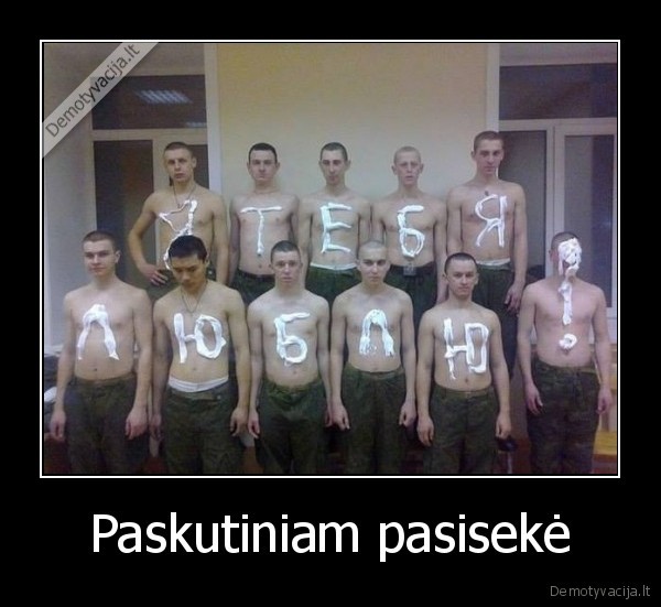 Paskutiniam pasisekė - 