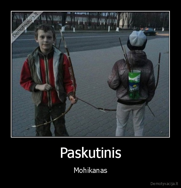 Paskutinis - Mohikanas