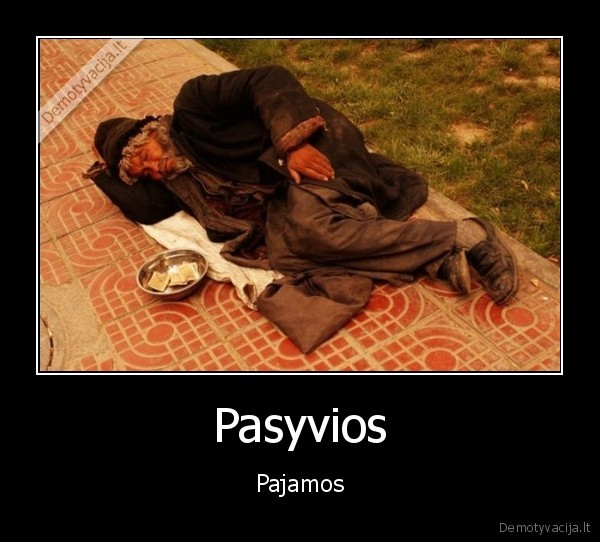 Pasyvios - Pajamos