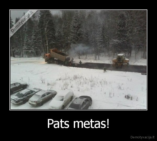 Pats metas! - 