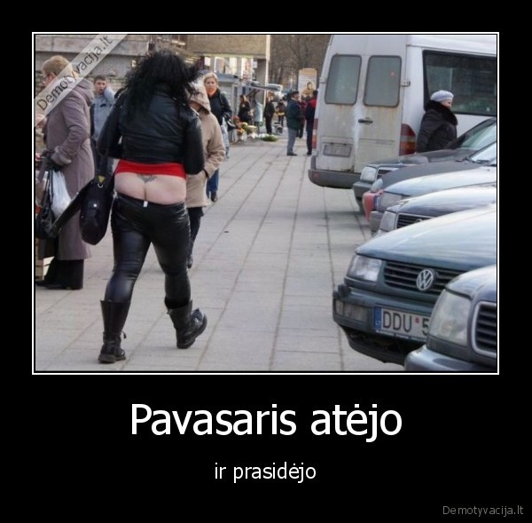 Pavasaris atėjo - ir prasidėjo