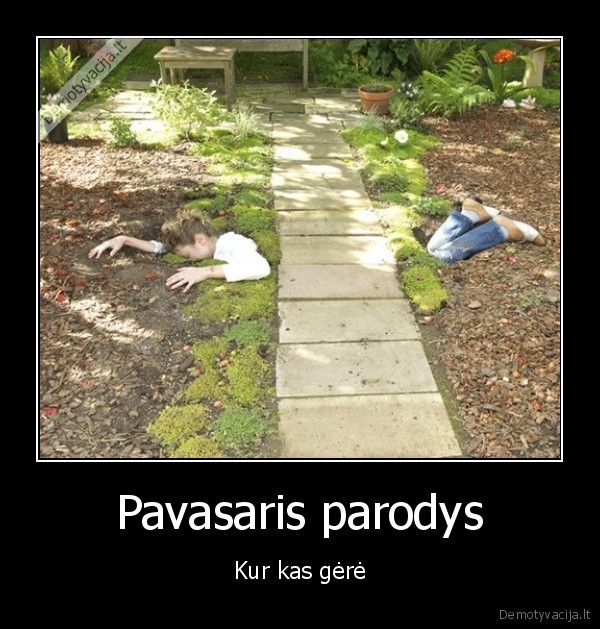 Pavasaris parodys - Kur kas gėrė