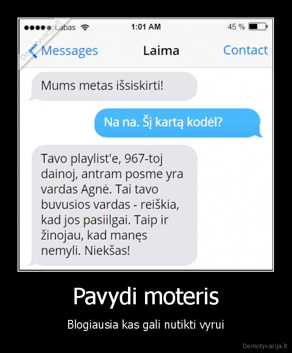 Pavydi moteris - Blogiausia kas gali nutikti vyrui