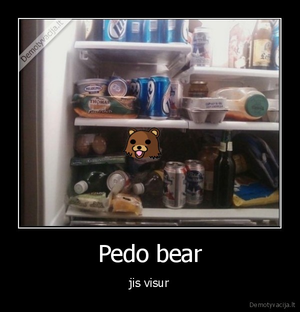 Pedo bear - jis visur