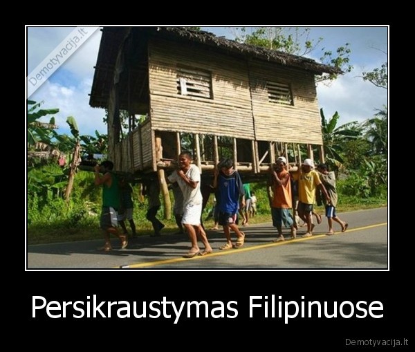 Persikraustymas Filipinuose - 