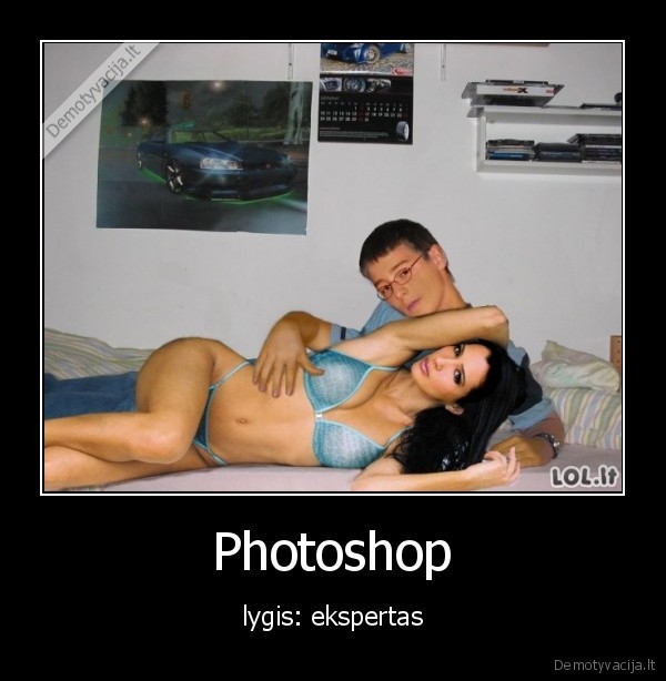 Photoshop - lygis: ekspertas