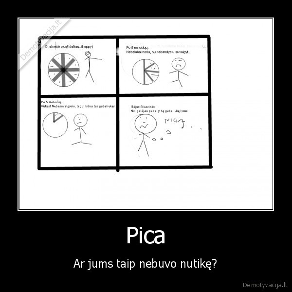 Pica - Ar jums taip nebuvo nutikę?