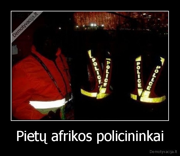 Pietų afrikos policininkai - 