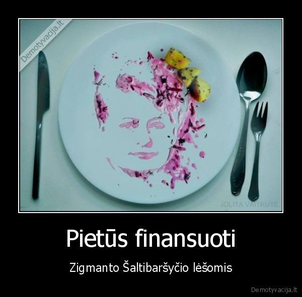 Pietūs finansuoti - Zigmanto Šaltibaršyčio lėšomis