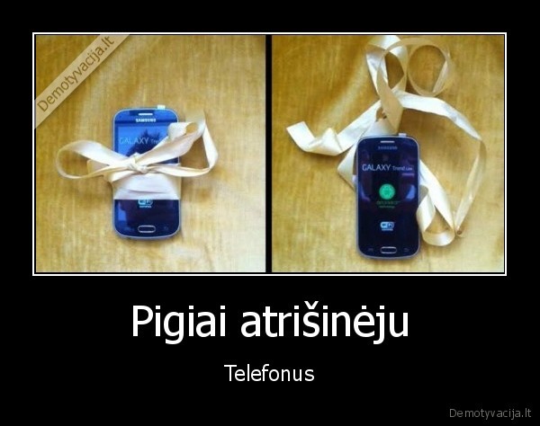 Pigiai atrišinėju - Telefonus