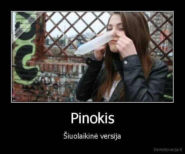 Pinokis - Šiuolaikinė versija