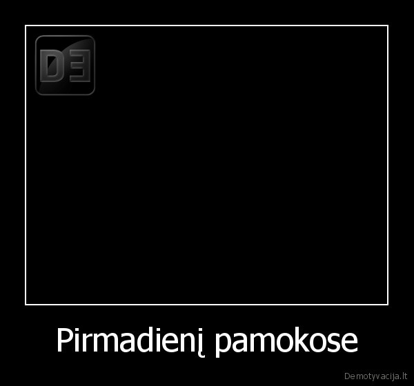 Pirmadienį pamokose - 