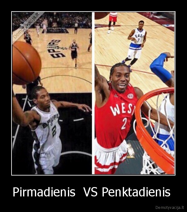 Pirmadienis  VS Penktadienis  - 