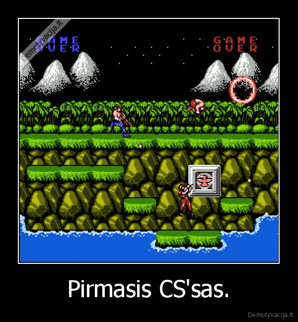 Pirmasis CS'sas. - 