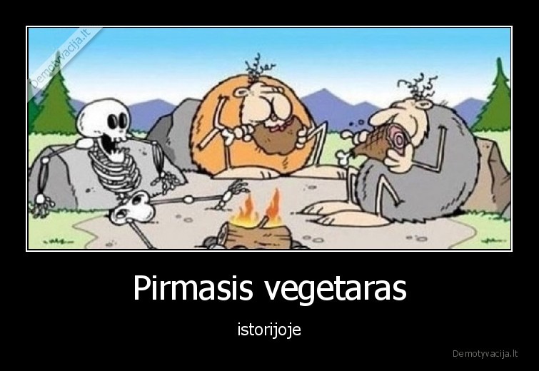 Pirmasis vegetaras - istorijoje