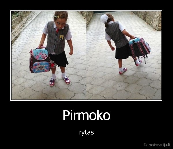 Pirmoko - rytas