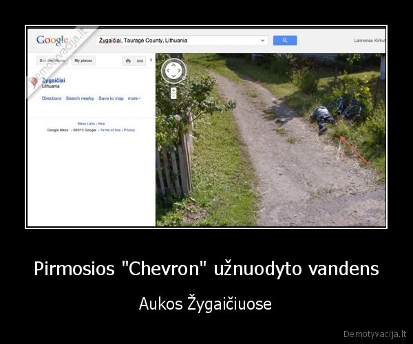 Pirmosios "Chevron" užnuodyto vandens - Aukos Žygaičiuose