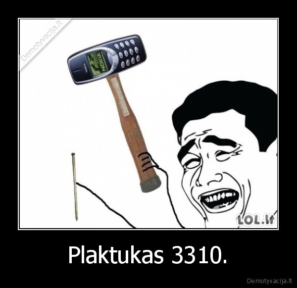 Plaktukas 3310. - 