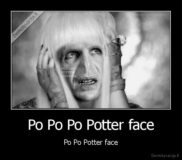 Po Po Po Potter face - Po Po Potter face