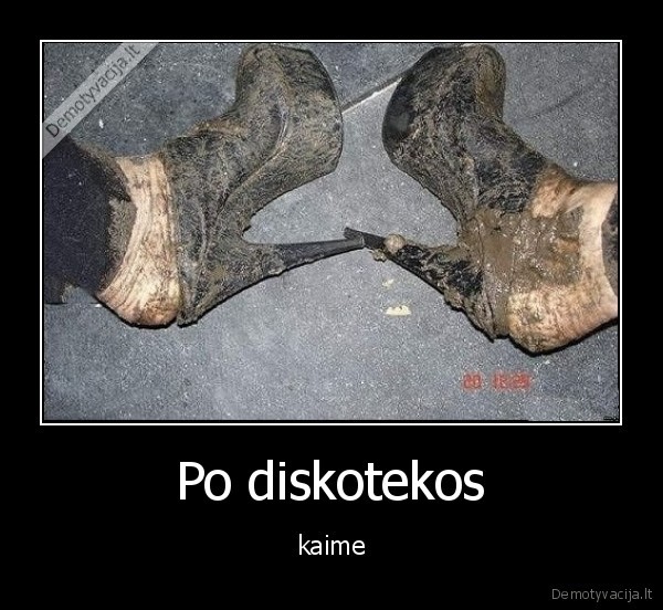 Po diskotekos - kaime