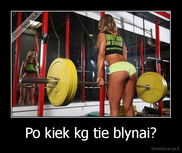 Po kiek kg tie blynai? - 