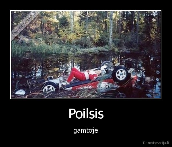 Poilsis - gamtoje