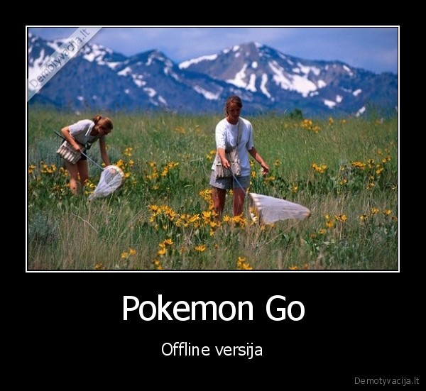 Pokemon Go - Offline versija