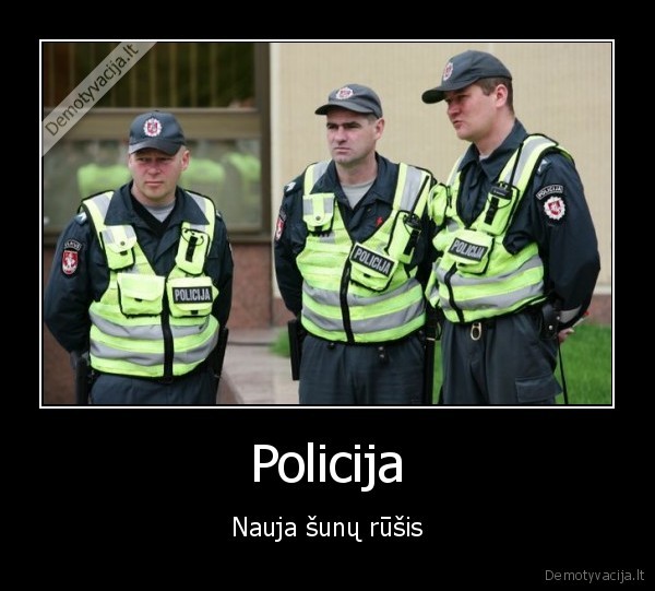 Policija - Nauja šunų rūšis